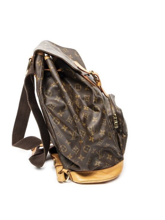 Louis Vuitton Montsouris Brown Monogram Canvas Shoulder Bag main image 10